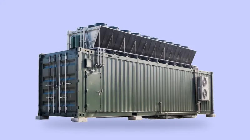 An AI data centre in a container